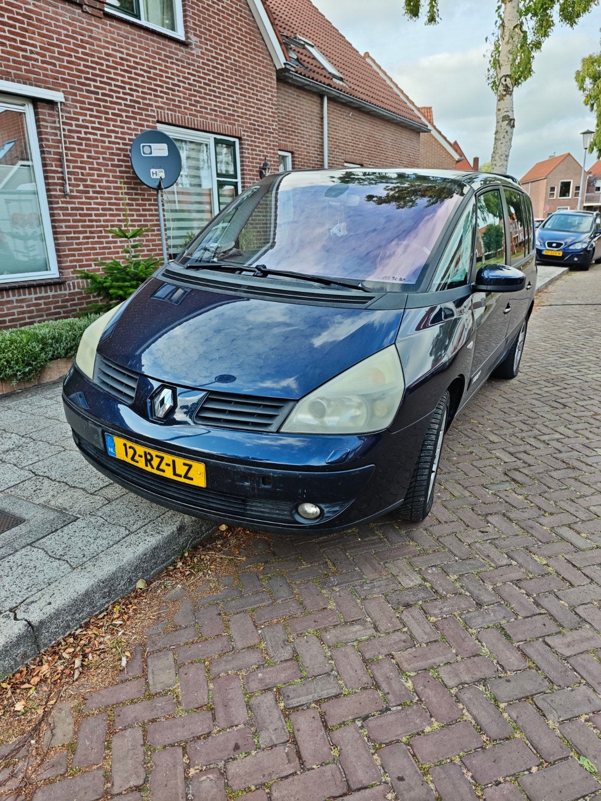 Renault Espace 2.0 16V Turbo 125KW 2005 Blauw, Auto's, Voorwielaandrijving, 1998 cc, 4 cilinders, 2000 kg