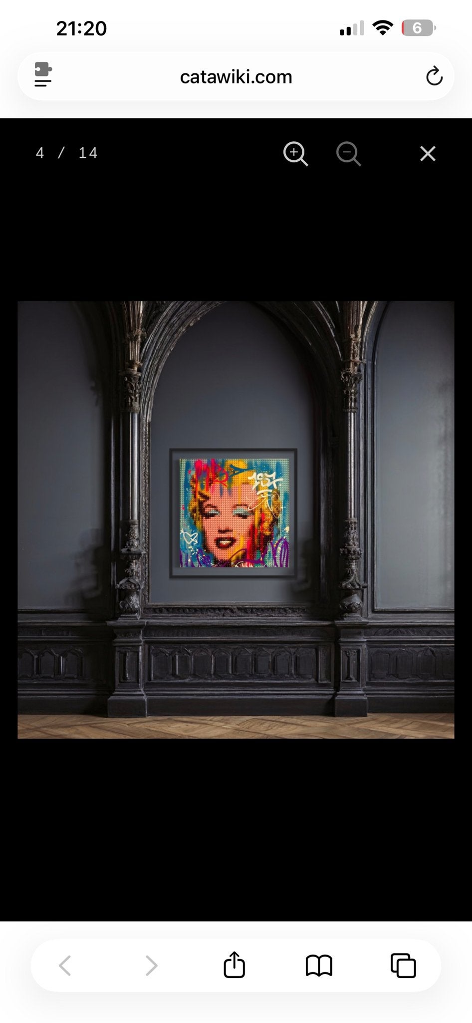 Moabit - Andy Warhol VS Marilyn Monroe - Pop Lego Print, Ophalen of Verzenden, Gesigneerd, Print, Portret