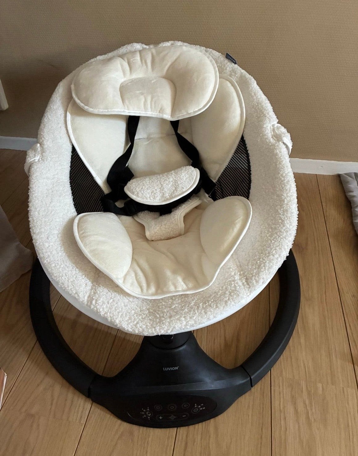 Luvion Baby Swing - Wipstoel met gordel en verstelbaar, Wipstoel, Ophalen, Overige merken, Met gordel(s) of riempje(s)