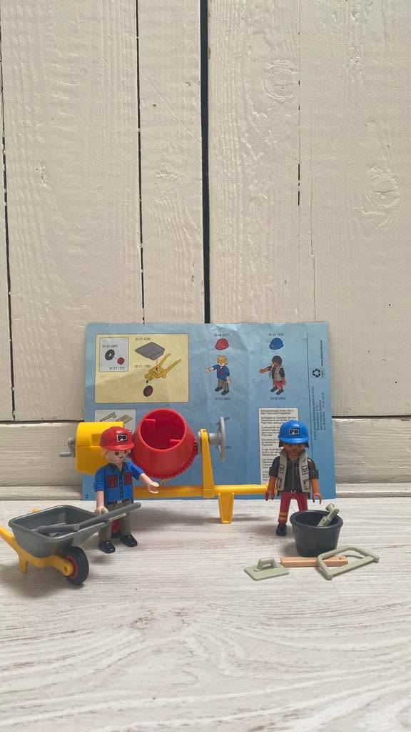 Playmobiel bouwplaats, Kinderen en Baby's, Speelgoed | Playmobil, Zo goed als nieuw, Ophalen of Verzenden