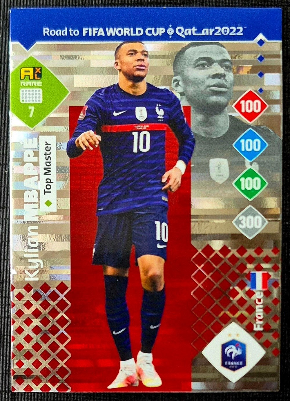 Panini Top Master Kylian Mbappe - Frankrijk, WK 2022, Ophalen of Verzenden, Zo goed als nieuw, Buitenlandse clubs, Poster, Plaatje of Sticker