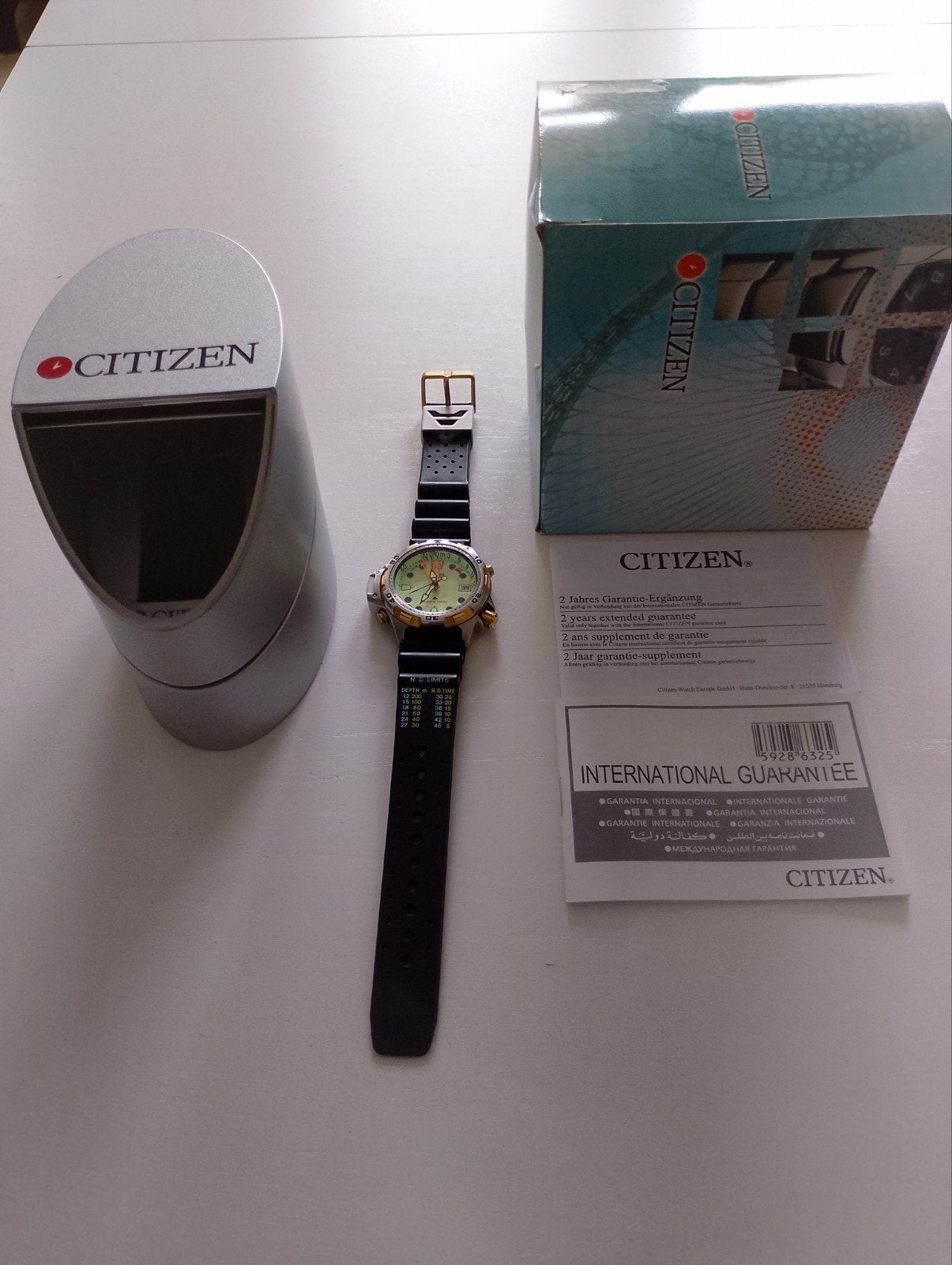 Citizen Promaster Aqualand Duplex duikhorloge (2008), Ophalen, Staal, Kunststof, Zo goed als nieuw