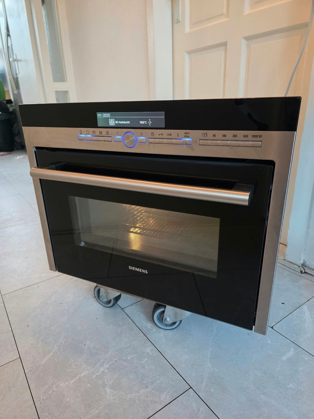te koop siemens inbouw combi magnetron, Ophalen, Zo goed als nieuw