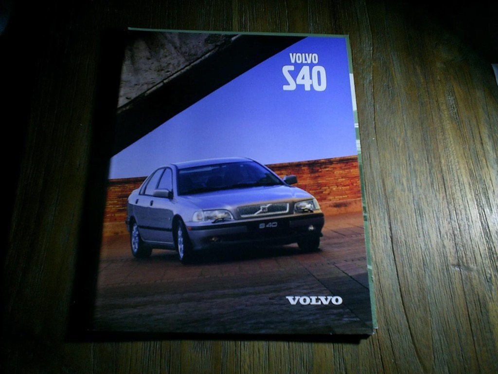 Volvo S 40 + Prijslijst 1999 54 pag., Verzenden, Zo goed als nieuw, Volvo