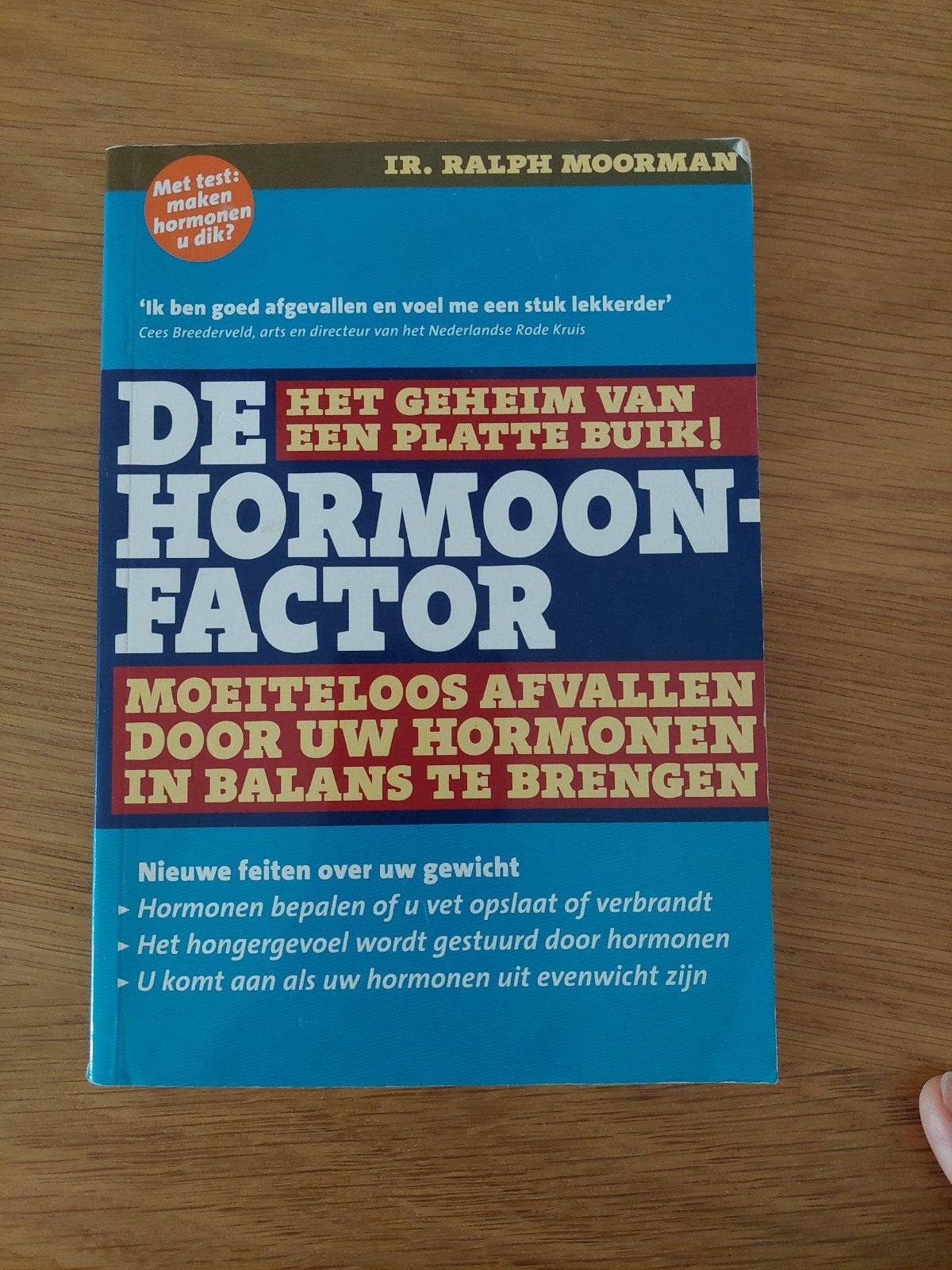 De hormoonfactor, Ralph Moorman, Boeken, Gezondheid, Dieet en Voeding, Zo goed als nieuw, Ophalen of Verzenden