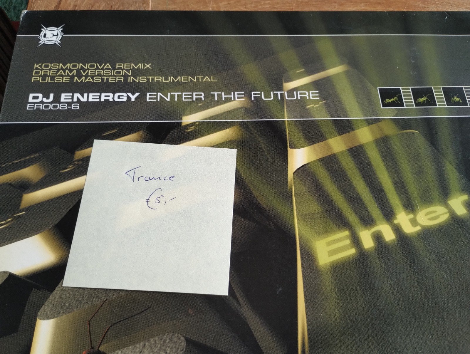 DJ Energy - Enter The Future (Kosmonova 12" Remix), Cd's en Dvd's, Cd's | Dance en House, Ophalen of Verzenden, Gebruikt, Trance