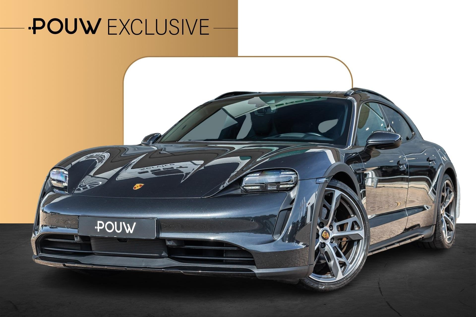 Porsche Taycan Cross Turismo 4 381pk 93 kWh | SoH 91% | Pano, Auto's, Automaat, 12 maanden, Zwart, 93 kWh