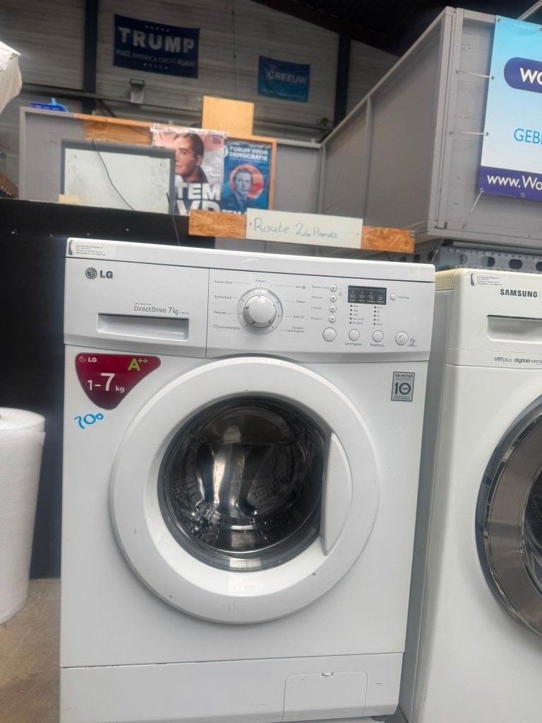 LG Wasmachine schoon garantie bezorging, Ophalen, Zo goed als nieuw, Voorlader, 85 tot 90 cm