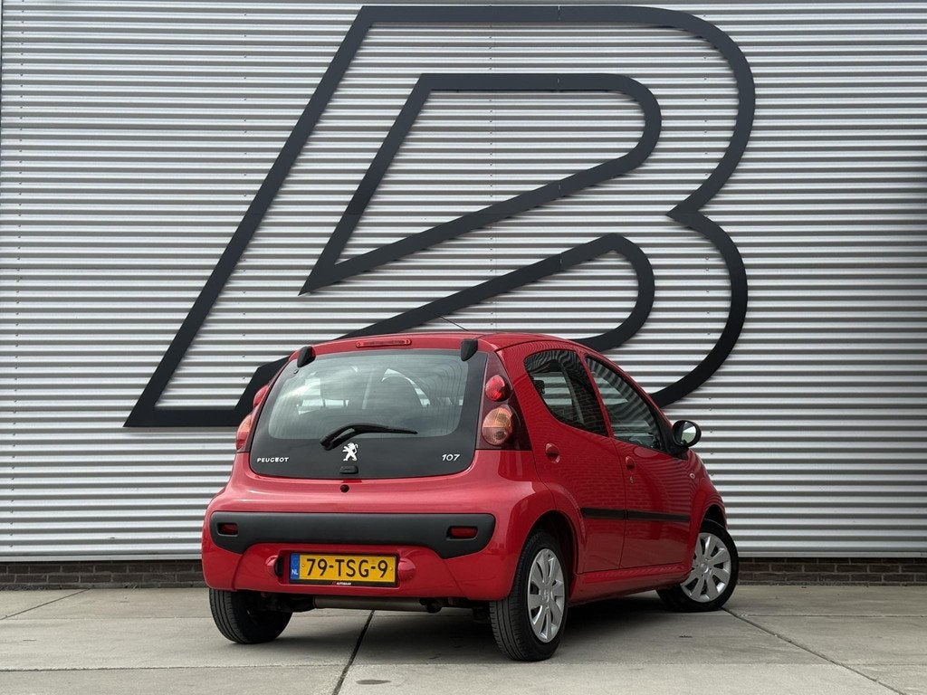 Peugeot 107 1.0 Active Airco|Elektr. Ramen|LED|N.A.P|APK tot, Auto's, Peugeot, Voorwielaandrijving, Euro 5, Stof, Gebruikt