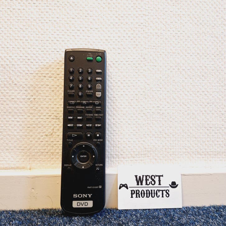 Sony RMT-D128P - Afstandsbediening - DVD - Origineel