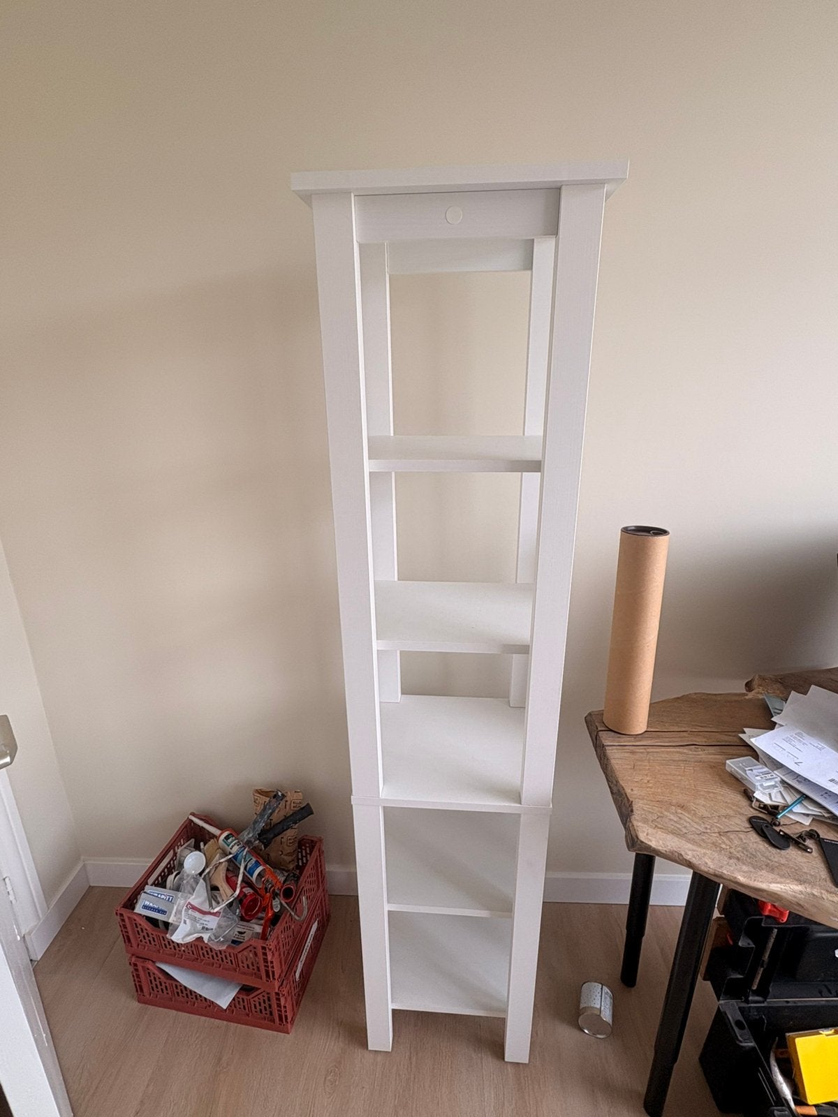 Livarno kast wit 40x35x170, Huis en Inrichting, Ophalen, Zo goed als nieuw