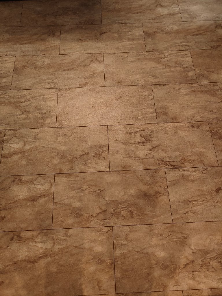 Gebruikte click laminaat vloer, +- 20m2 bruikbaar, Ophalen, 25 tot 50 m², Laminaat, Marmer