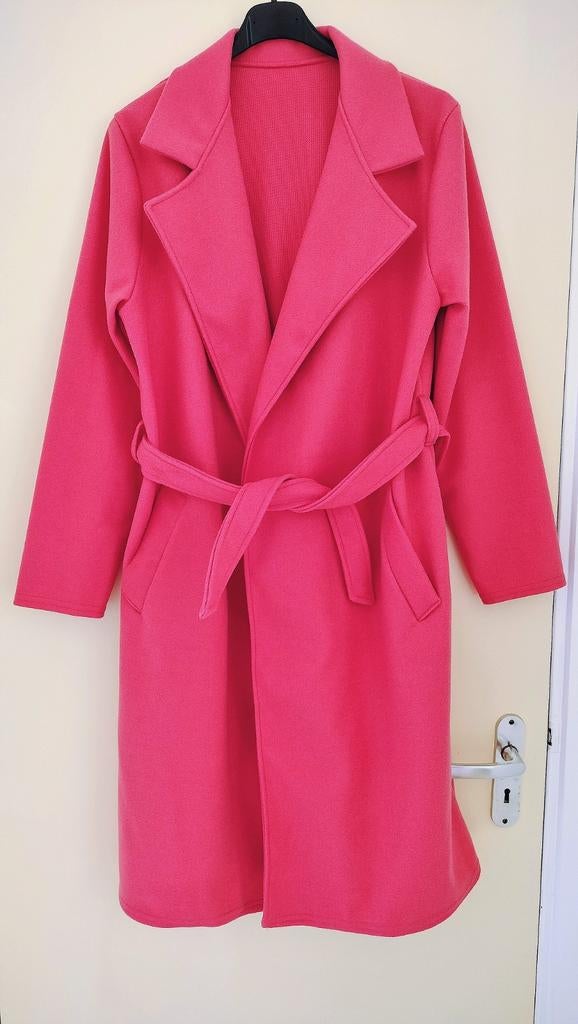 Roze sjieke trenchcoat jas! (NIEUW!), Ophalen of Verzenden, Nieuw, Maat 38/40 (M), Roze