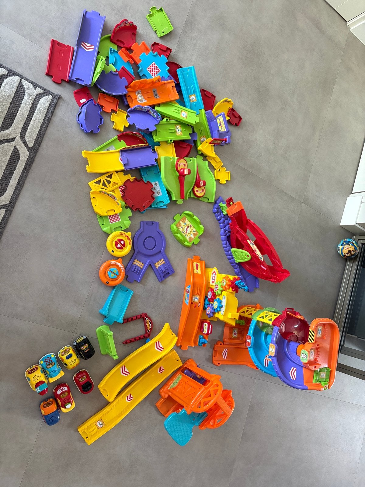 Grote VTech Toet Toet Auto's collectie - Alles in 1 koop!, Ophalen, Gebruikt, 2 tot 4 jaar