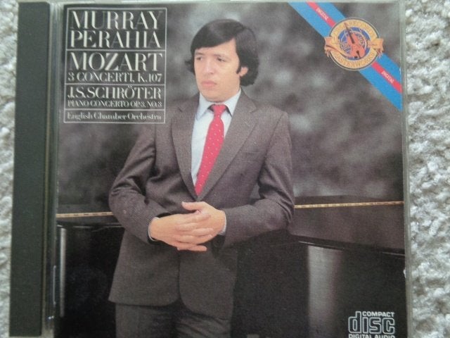 CD Mozart en Schroter gespeeld door Murray Perahia, Ophalen of Verzenden, Modernisme tot heden, Zo goed als nieuw, Overige typen