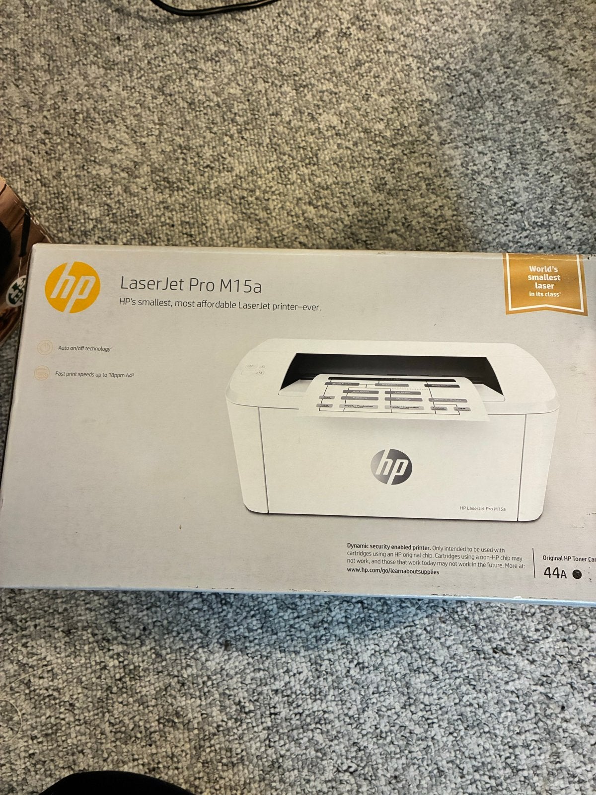 HP LaserJet Pro M15a Laserprinter - Compact en Efficiënt, Computers en Software, Printers, Zwart-en-wit printen, Printer, Nieuw