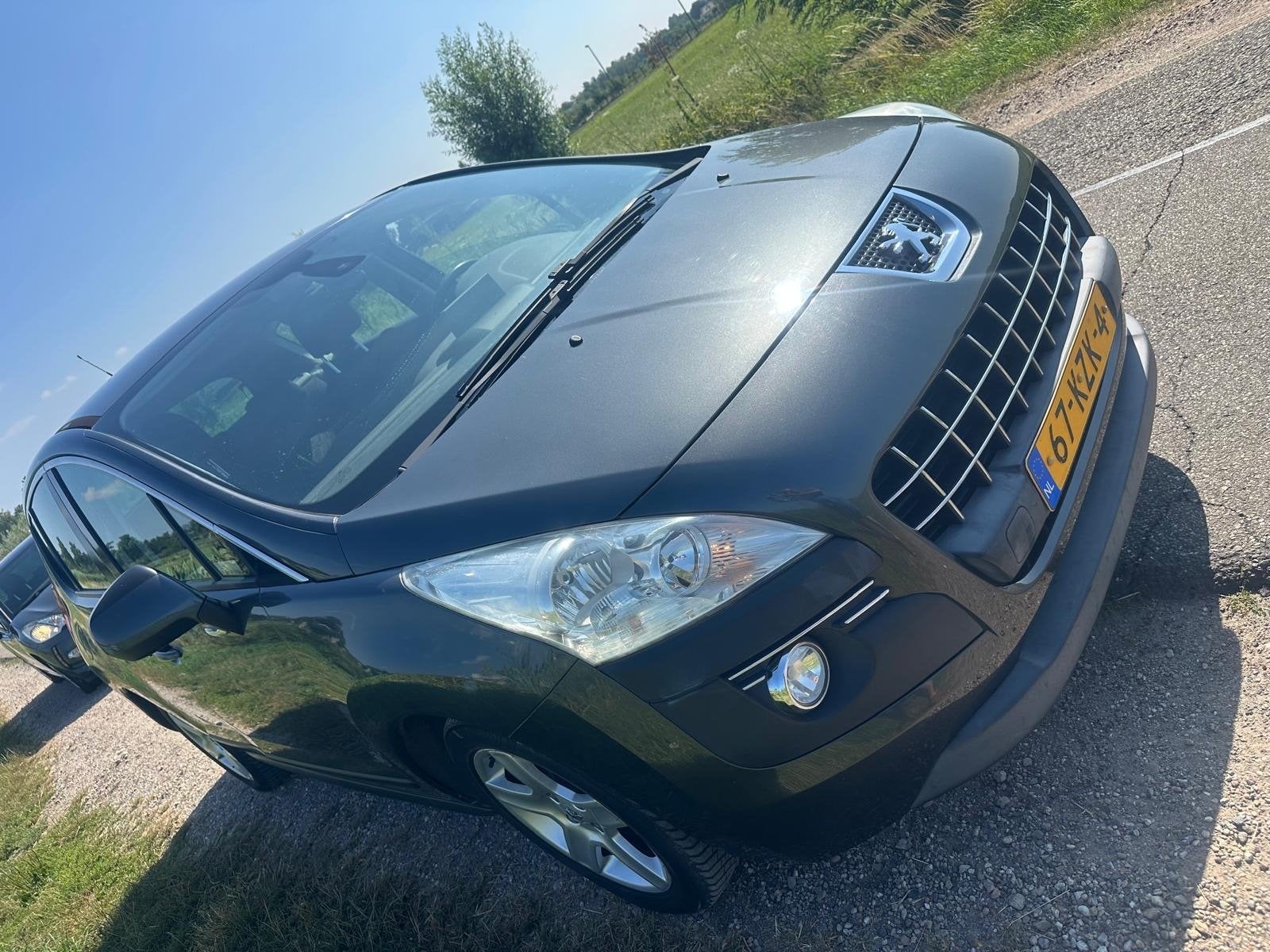 Peugeot 3008 1.6 THP 2010 Grijs, Auto's, Voorwielaandrijving, 1434 kg, Handgeschakeld, 1500 kg