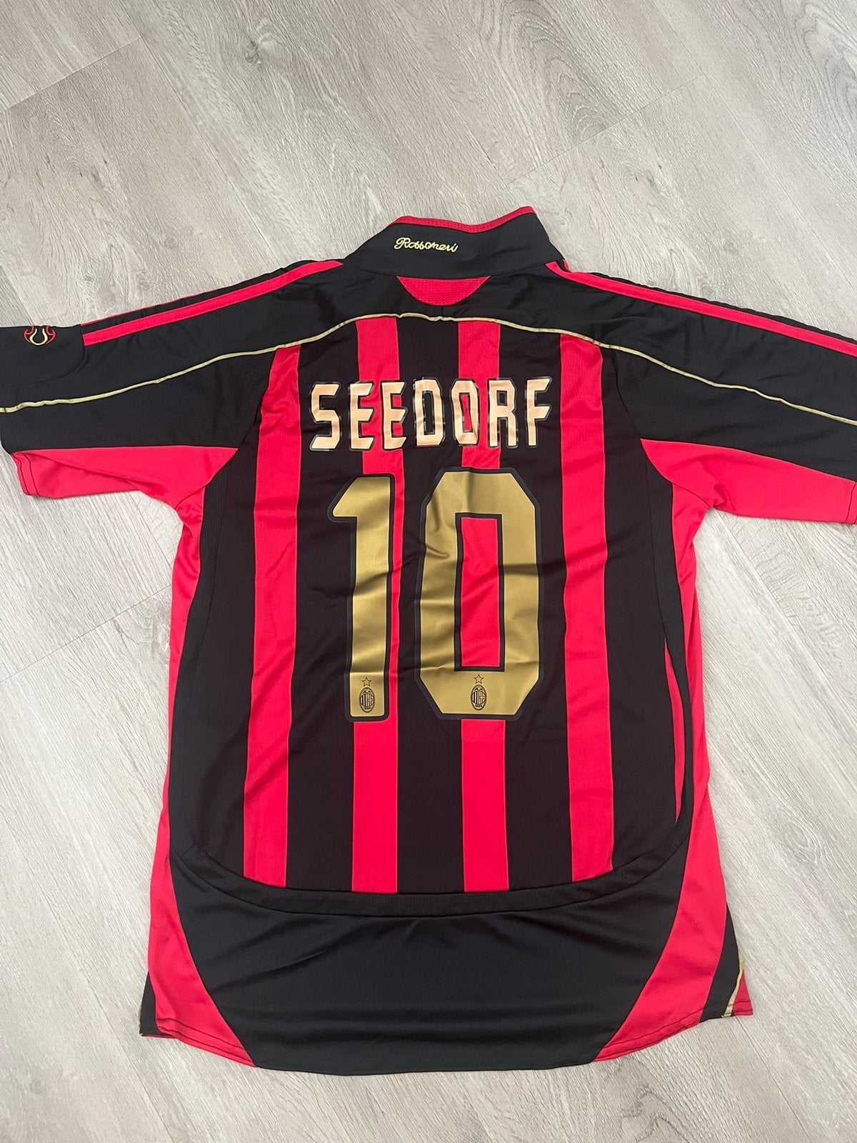 Seedorf AC Milan retroshirt maat m, Ophalen of Verzenden, Nieuw, Buitenlandse clubs, Shirt