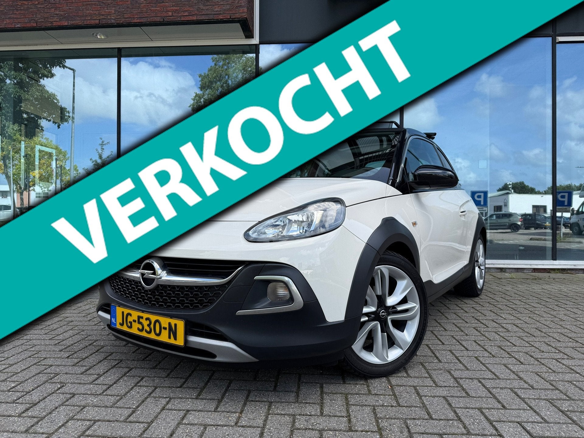 Opel ADAM 1.0 Turbo Rocks - Climate - Media - Parkeerhulp -, Auto's, Voorwielaandrijving, Dealer onderhouden, ADAM, 1041 kg