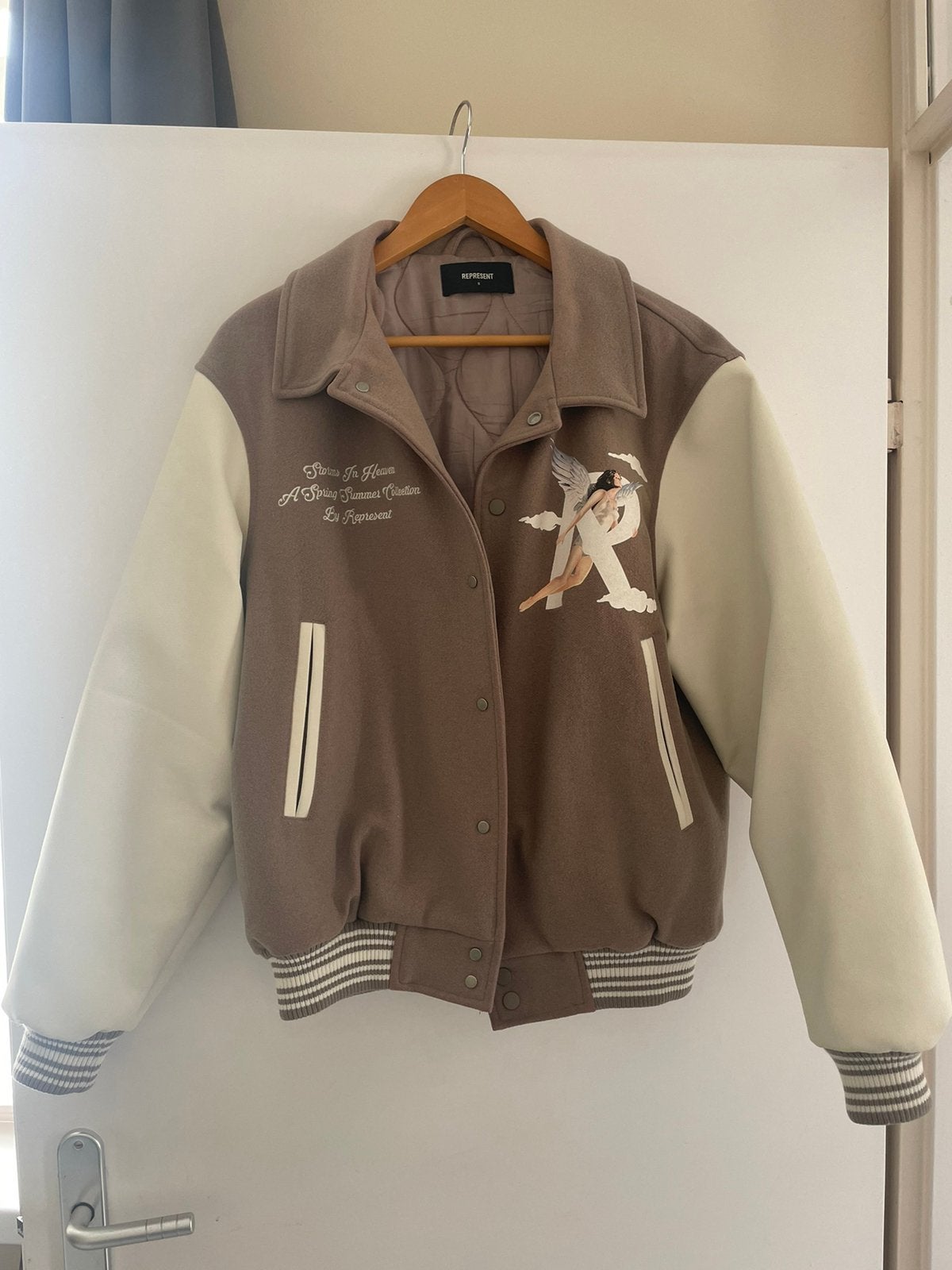 Represent Storms in Heaven bomber maat S, Kleding | Heren, Jassen | Zomer, Ophalen, Zo goed als nieuw, Maat 46 (S) of kleiner