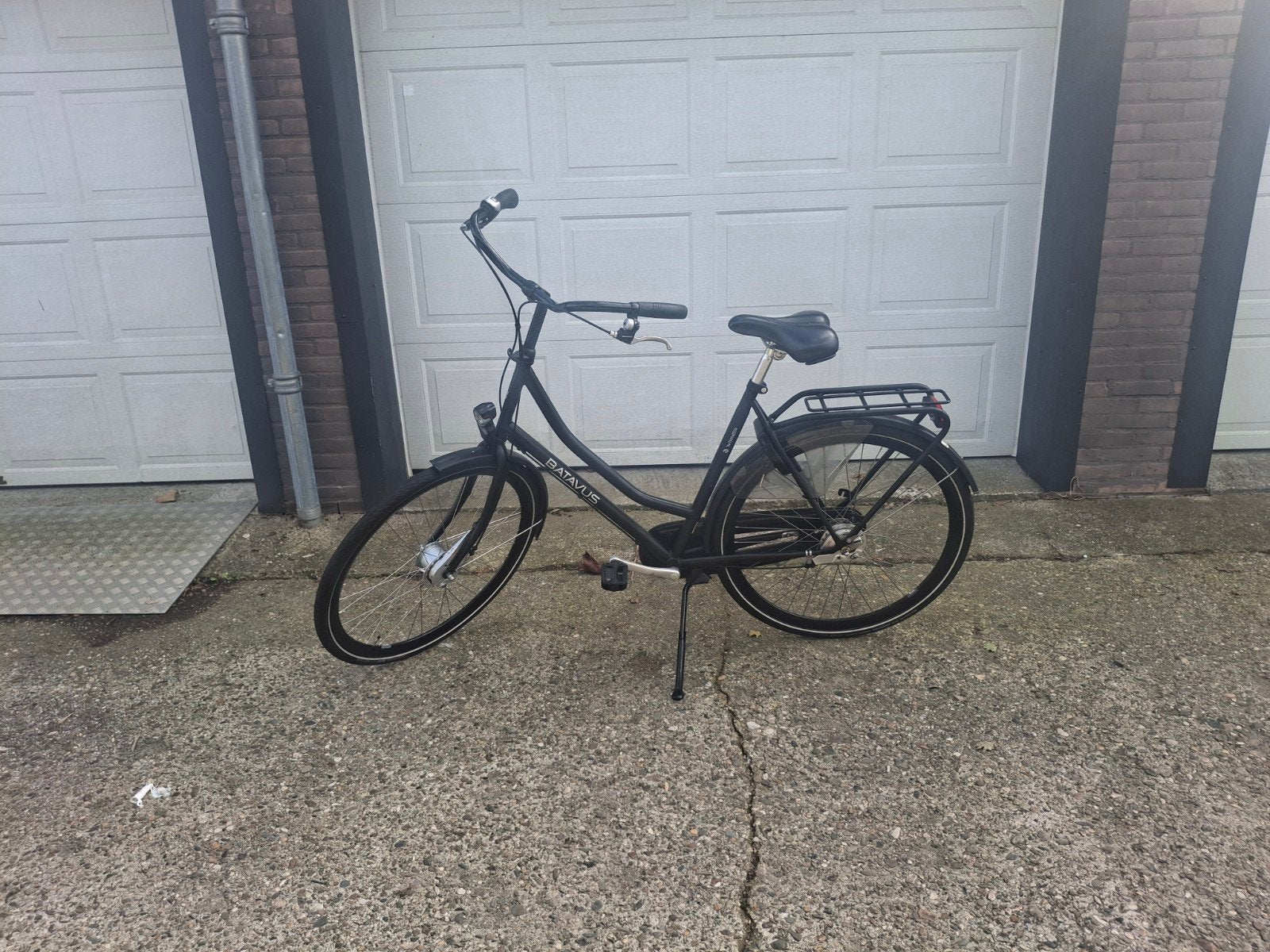 batavus damesfiets 3speed zwart, Ophalen, Minder dan 10 versnellingen, 53 tot 56 cm, Batavus