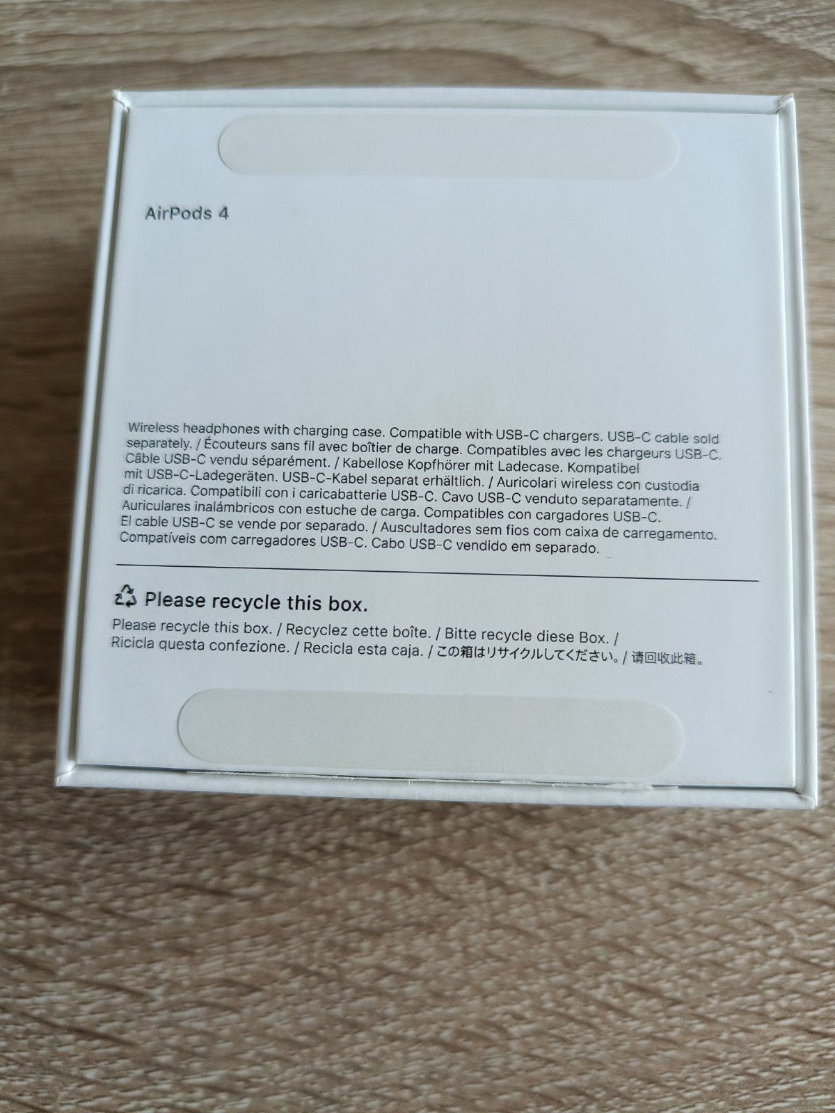 Apple AirPods 4 Draadloze Hoofdtelefoon met Oplaadcase, Ophalen of Verzenden, Overige merken