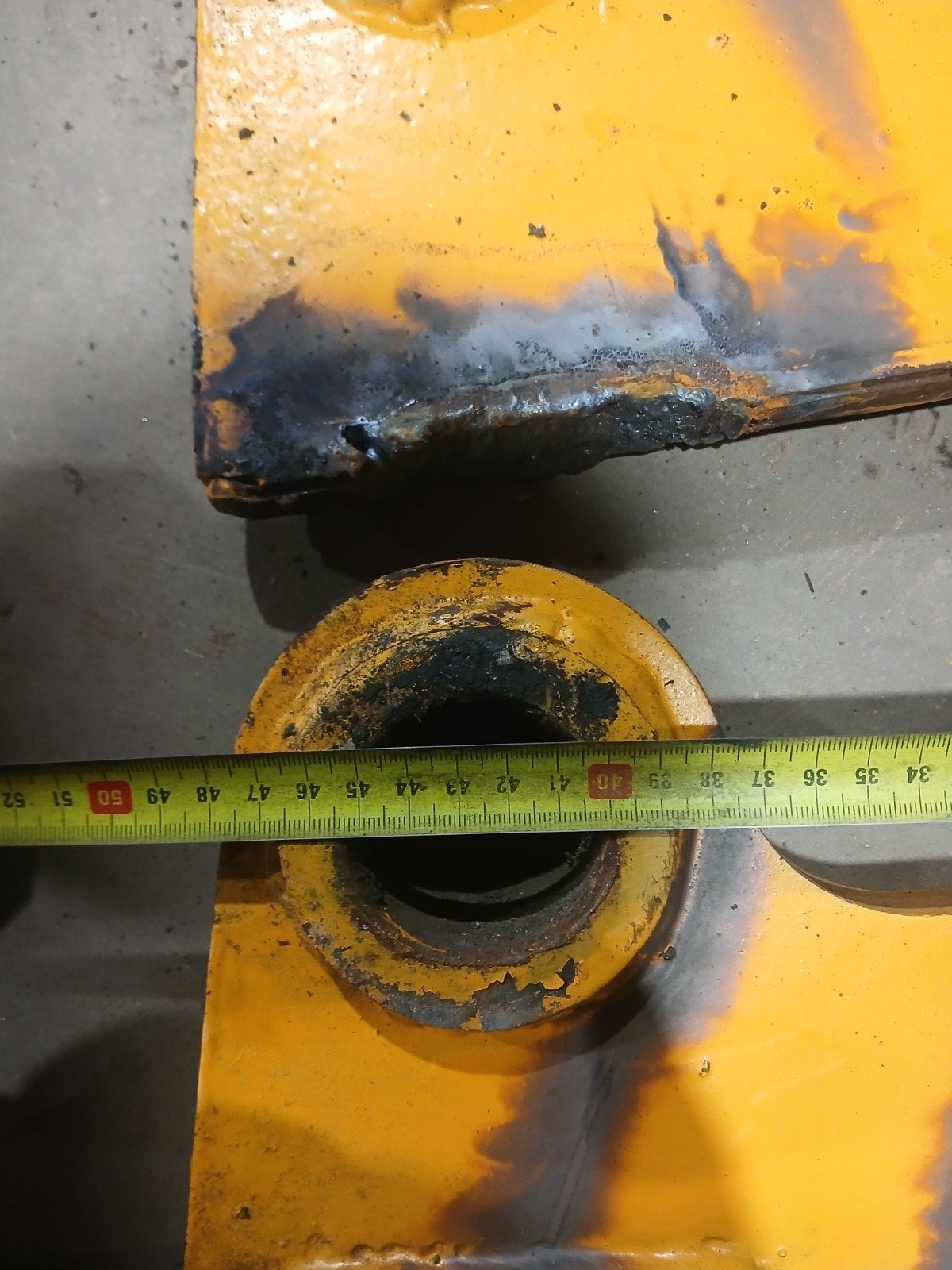 snelwissel platen oren van ... 425 hart op hart as 50 mm, Ophalen of Verzenden