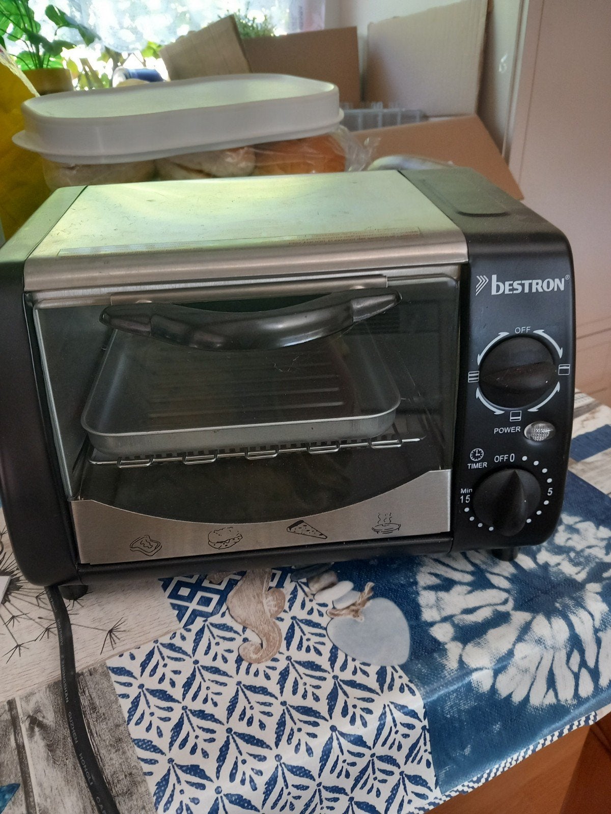 Bestron AGL9 Mini-oven - Compacte Snackmaker, Ophalen, Minder dan 45 cm, Minder dan 45 cm, Vrijstaand