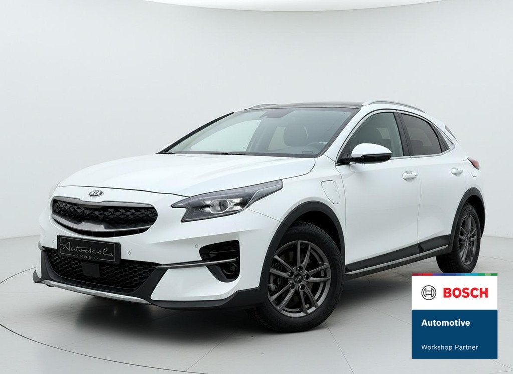 Kia XCeed 1.6 GDi PHEV DynamicLine, Auto's, Kia, XCeed, Stof, Gebruikt, Wit