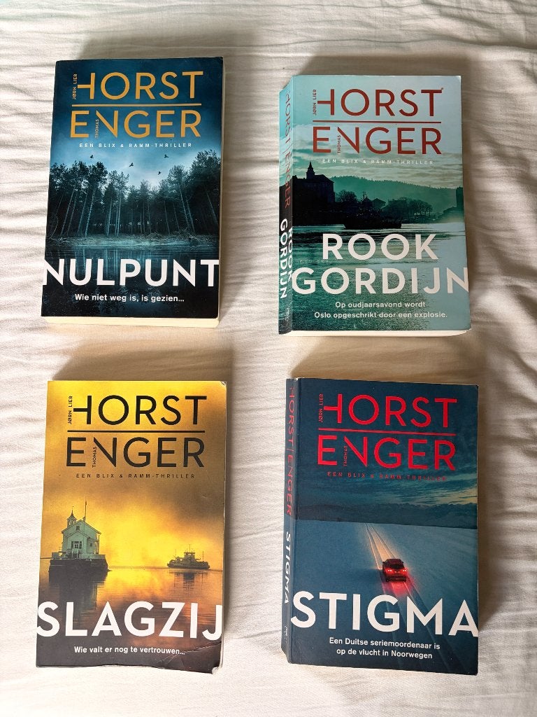 Horst & Enger - Een Blix & Ramm thriller - 4 delen, Gelezen, Scandinavië, Jorn Lier Horst, Ophalen of Verzenden