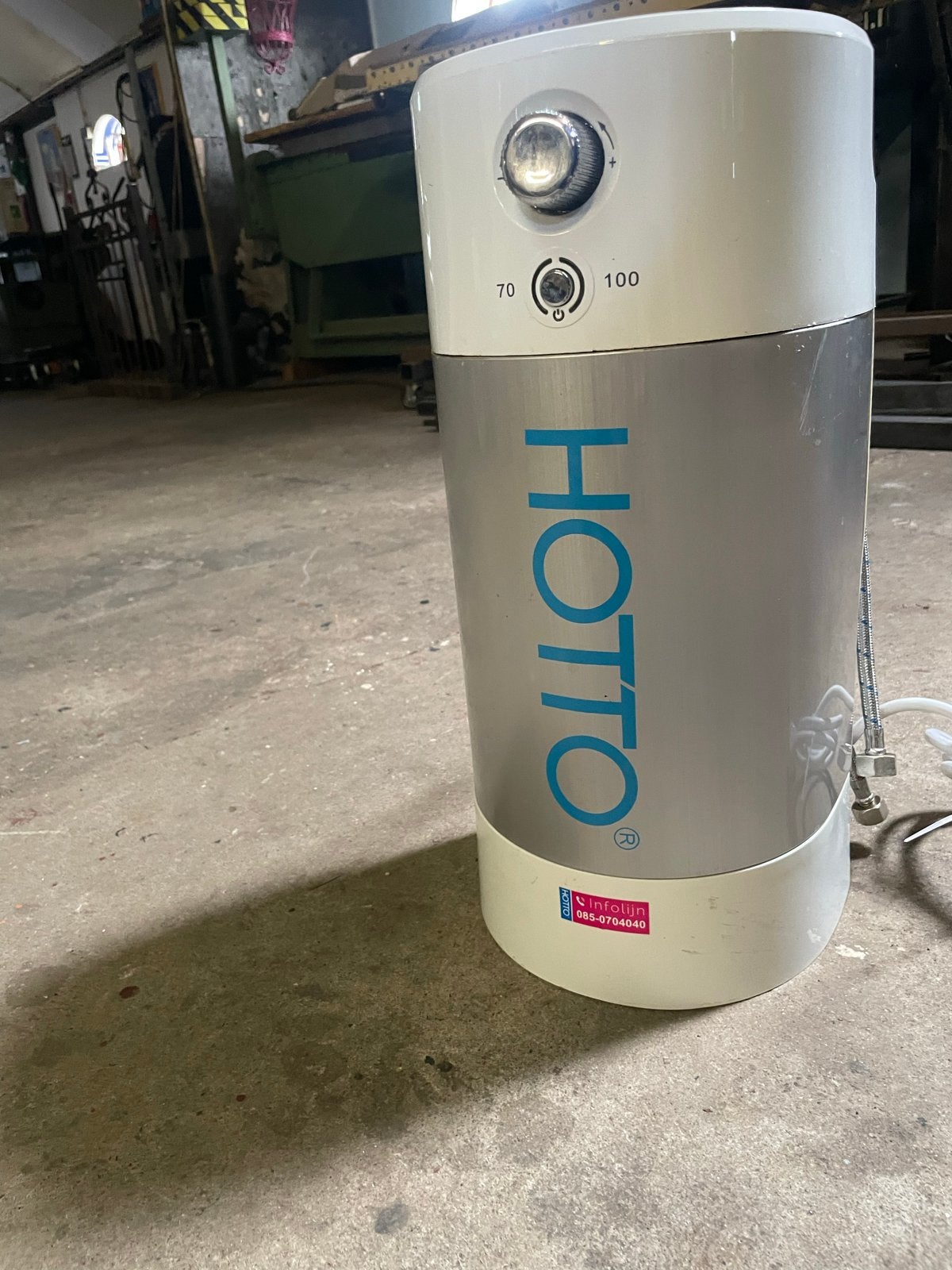 HOTTO Boiler - Compacte efficiënte kokend / warmwaterboiler, Gebruikt, Aardgas, Minder dan 20 liter, Onbekend