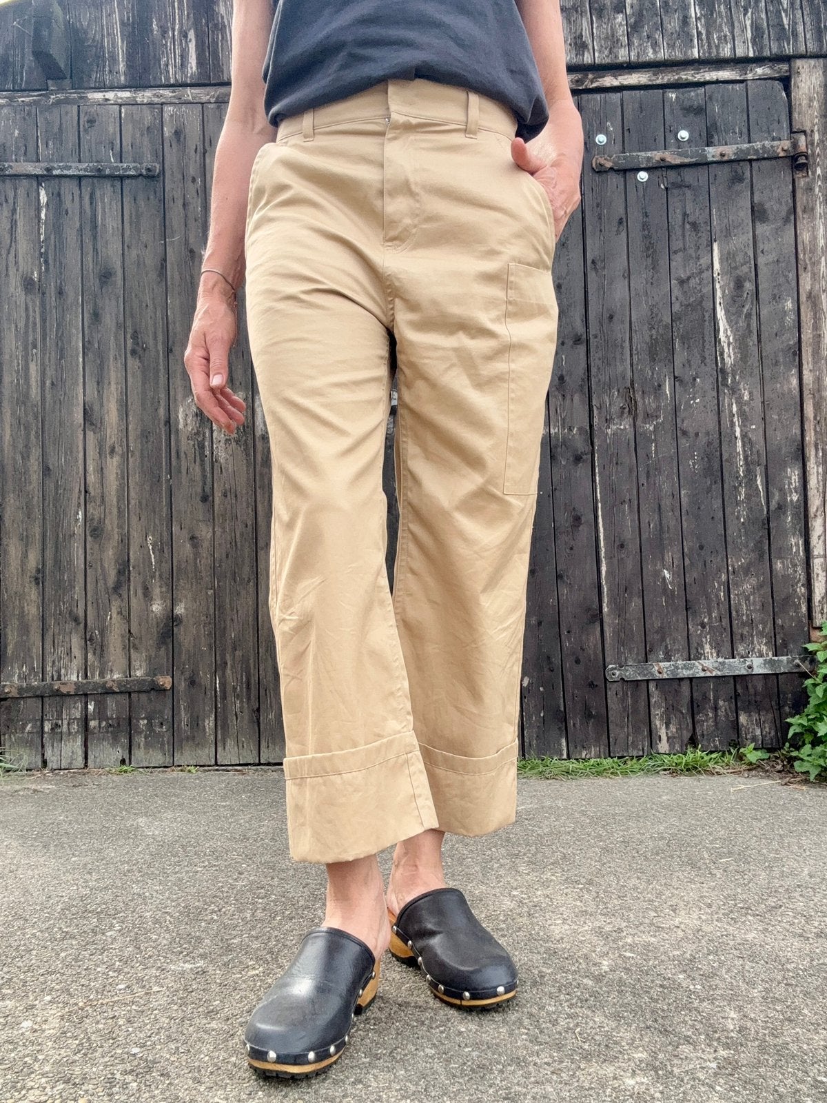 Sofie D’hoore broek 36/38, Verzenden, Beige, Zo goed als nieuw, Maat 36 (S)
