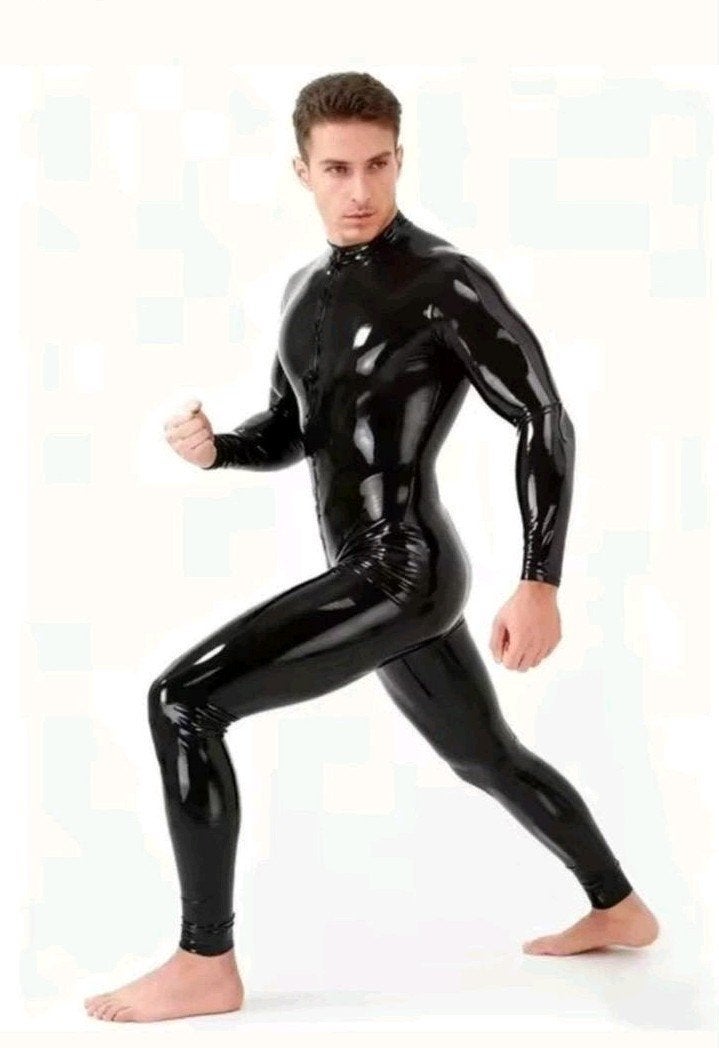 Mooi Latex Bodysuit Pak, tm XXL, Hobby en Vrije tijd, Kostuums, Theaterbenodigdheden en LARP, Verzenden, Nieuw, Pak of Jurk