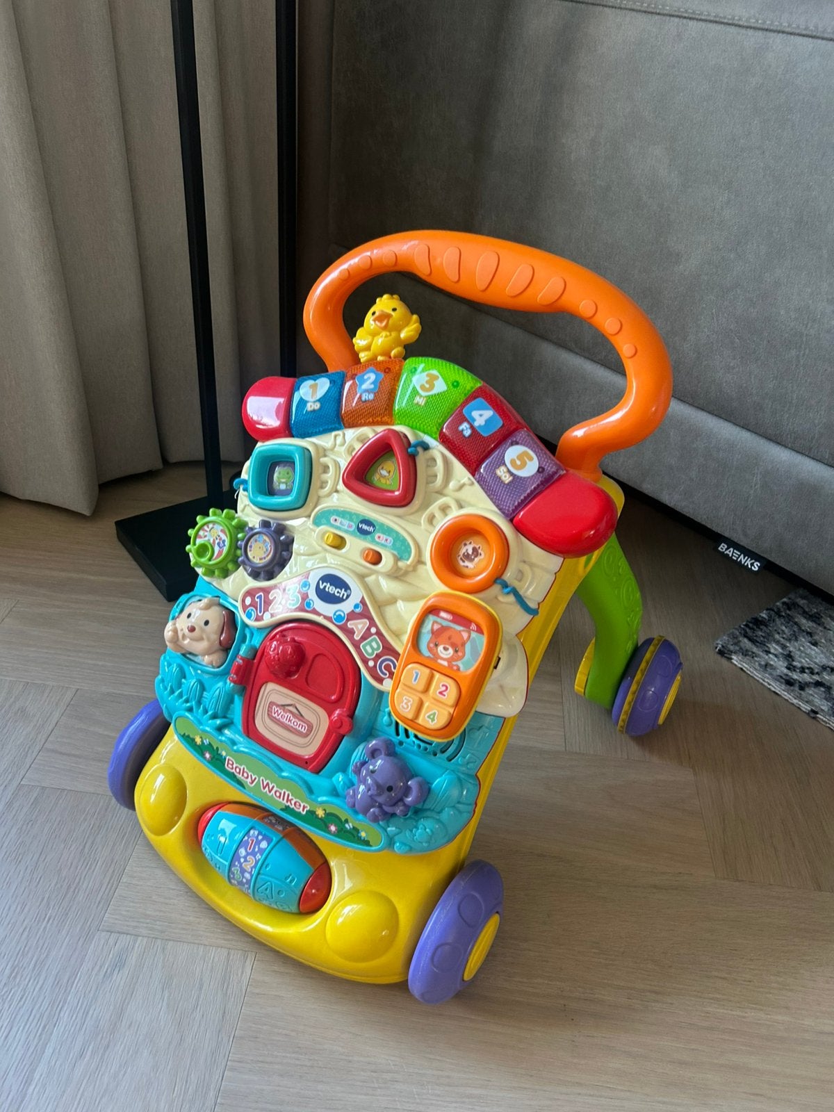 Loopwagen Babywalker Vtech, Ophalen of Verzenden, Zo goed als nieuw, 6 maanden tot 2 jaar