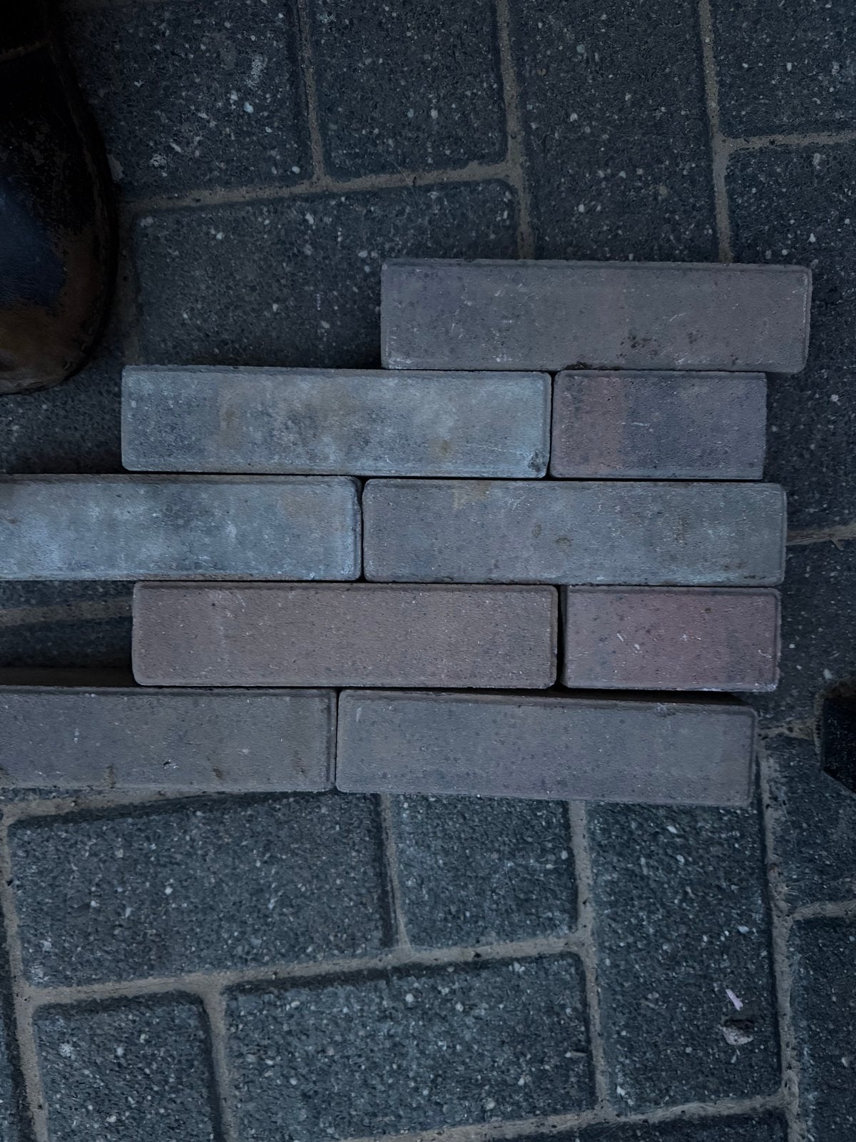 Tremico Waaltjes Waalformaat - Rood, Zwart, Grijs Mix (4 m²), Tuin en Terras, Tegels en Klinkers, Ophalen, Gebruikt, Klinkers