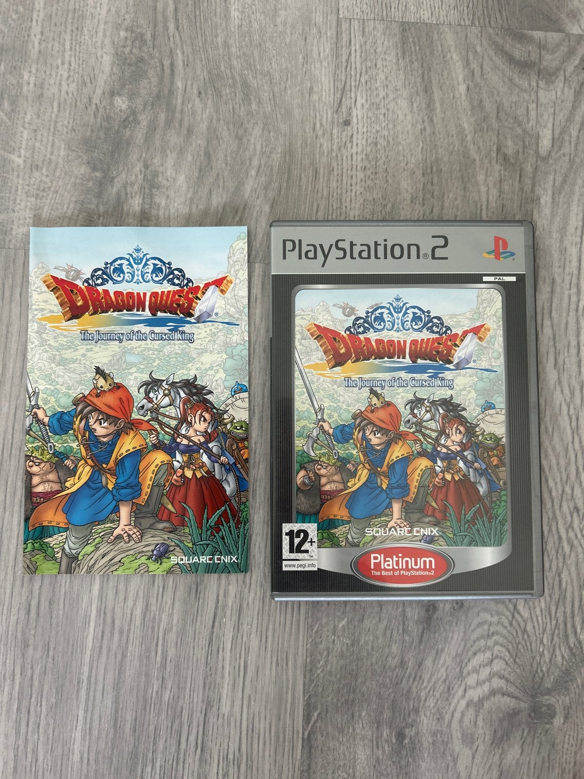 Dragon Quest: The Journey of the Cursed King PS2, 1 speler, Ophalen of Verzenden, Zo goed als nieuw, Role Playing Game (Rpg)