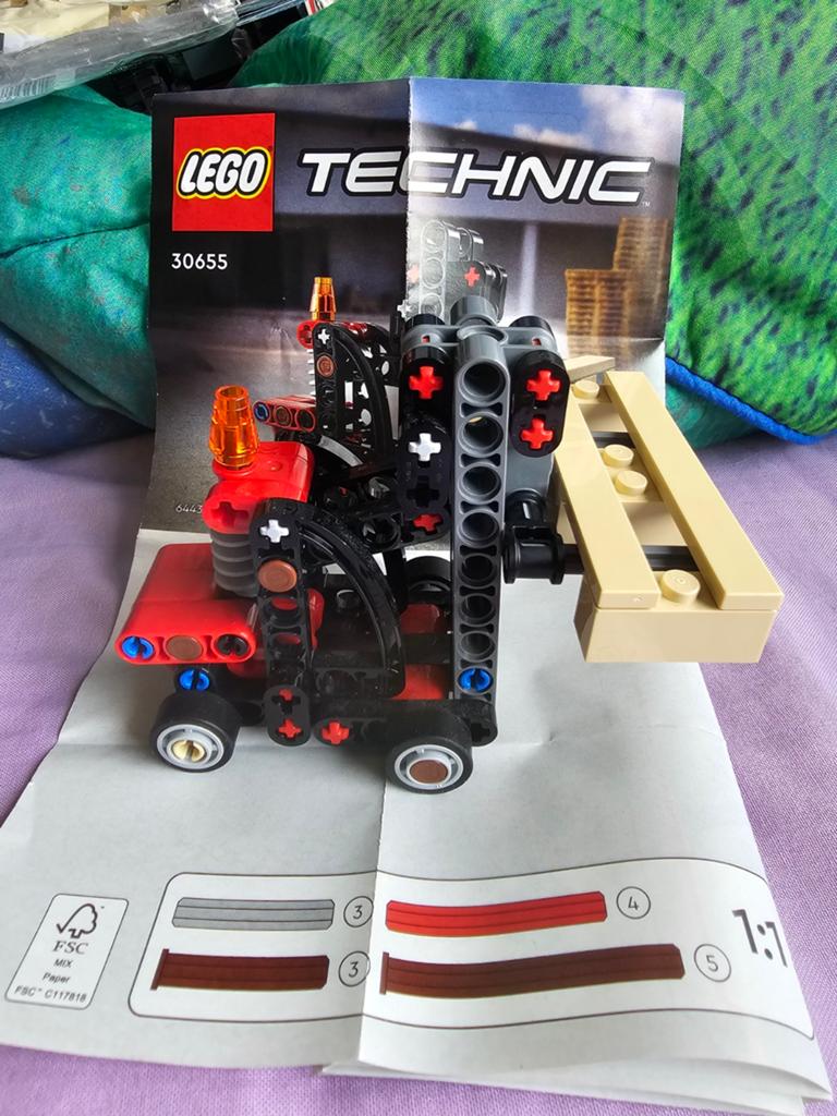 LEGO Technic 30655 Vorkheftruck met Pallet - Nieuw in zakje, Lego, Nieuw, Ophalen of Verzenden, Complete set