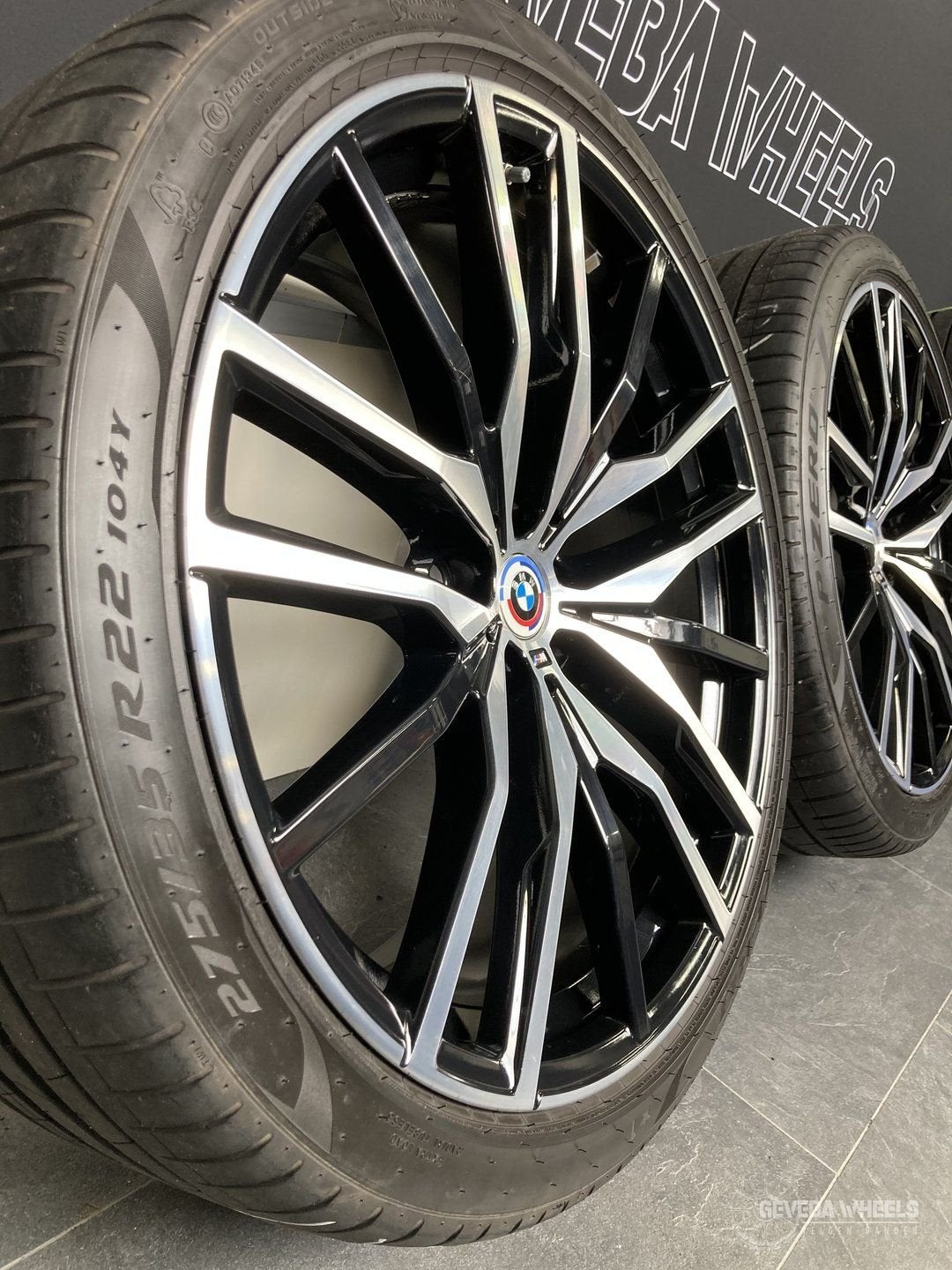 22” originele BMW X5 G05 / X6 G06 742M velgen + banden 5x112, Auto-onderdelen, Gebruikt, -, 275 mm, -