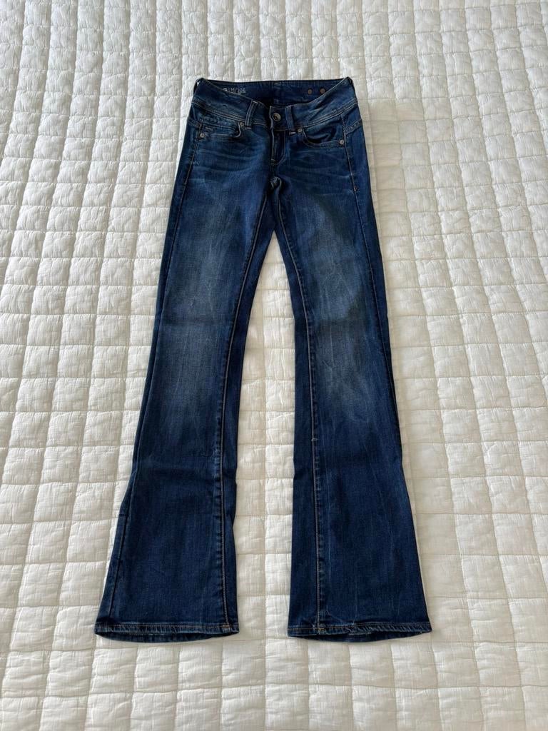 G-Star RAW Midge Bootcut jeans 25 32, Ophalen of Verzenden, Zo goed als nieuw, Blauw, W27 (confectie 34) of kleiner