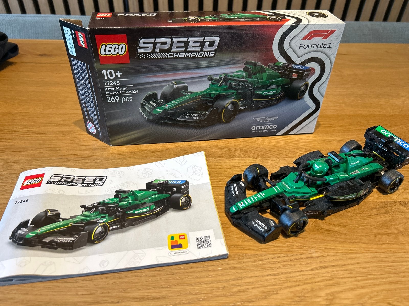Lego Speed Champions 77245 Aston Martin F1 AMR24, Gebruikt, Lego, Inclusief doos, Complete set