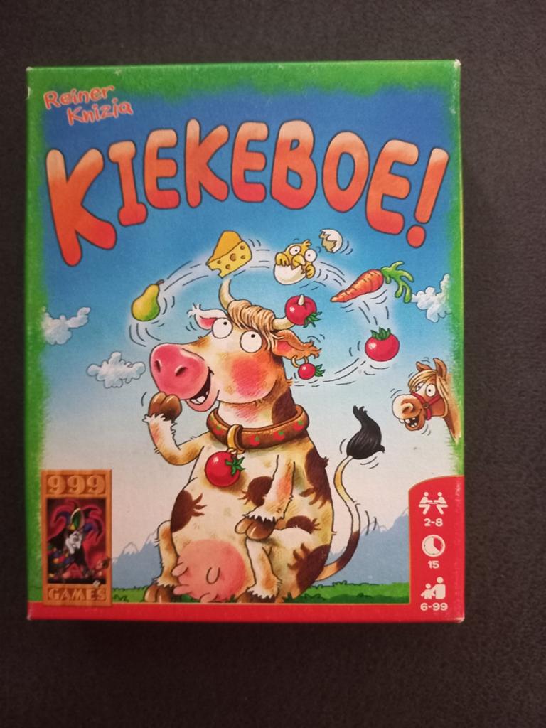 Kiekeboe! Kaartspel van Reiner Knizia (999 Games), Verzenden