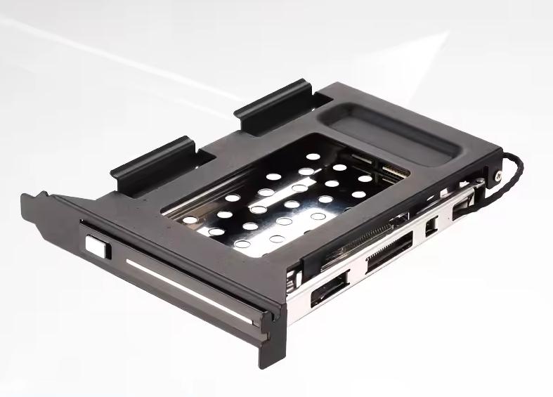 NN0182 - Sata SSD of HHD hotswap bay voor PCI-slot trayless, Ophalen of Verzenden, Nieuw, Desktop