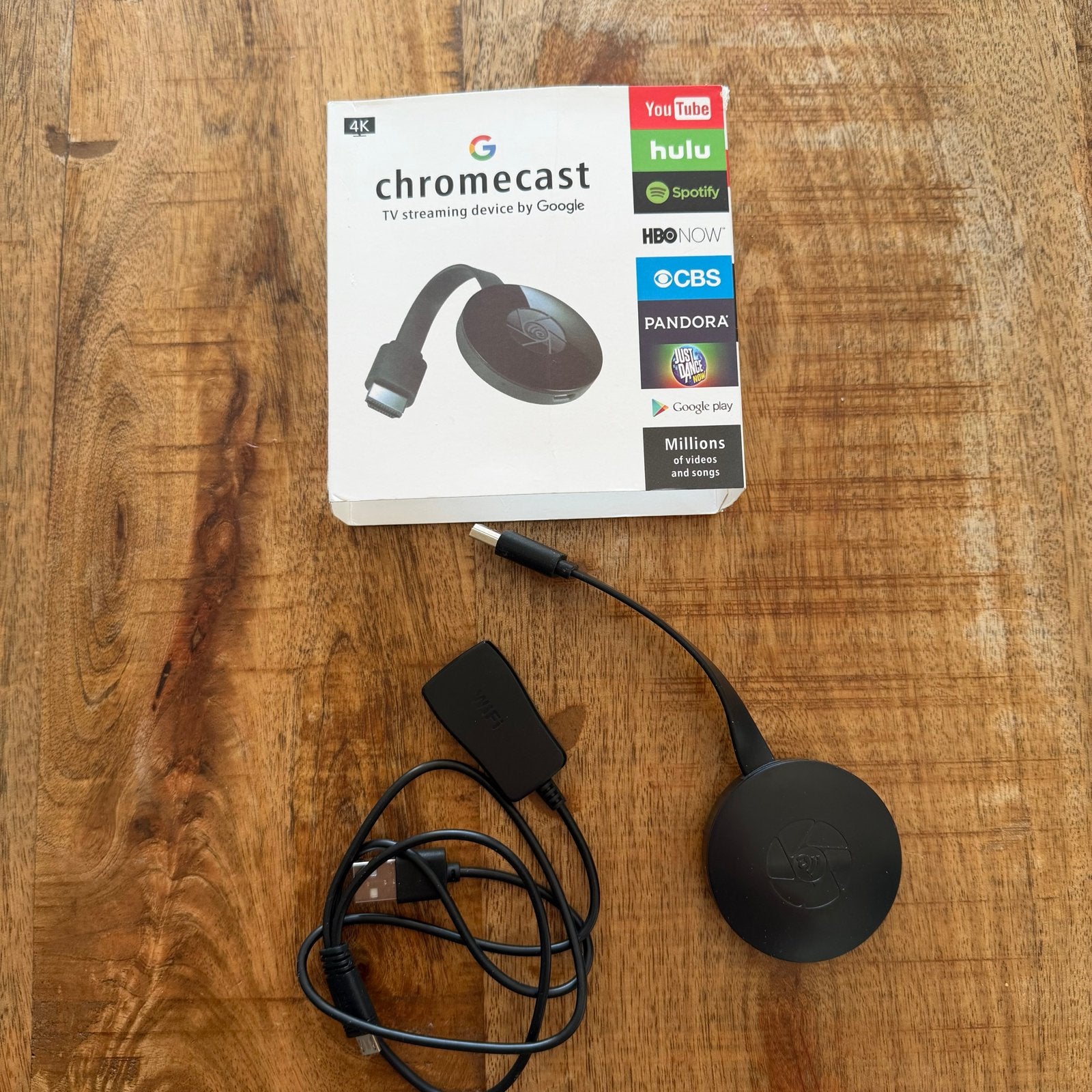 Google Chromecast met Google TV (4K) - Zo goed als nieuw, Audio, Tv en Foto, Ophalen of Verzenden, Zo goed als nieuw, HDMI, Zonder harde schijf