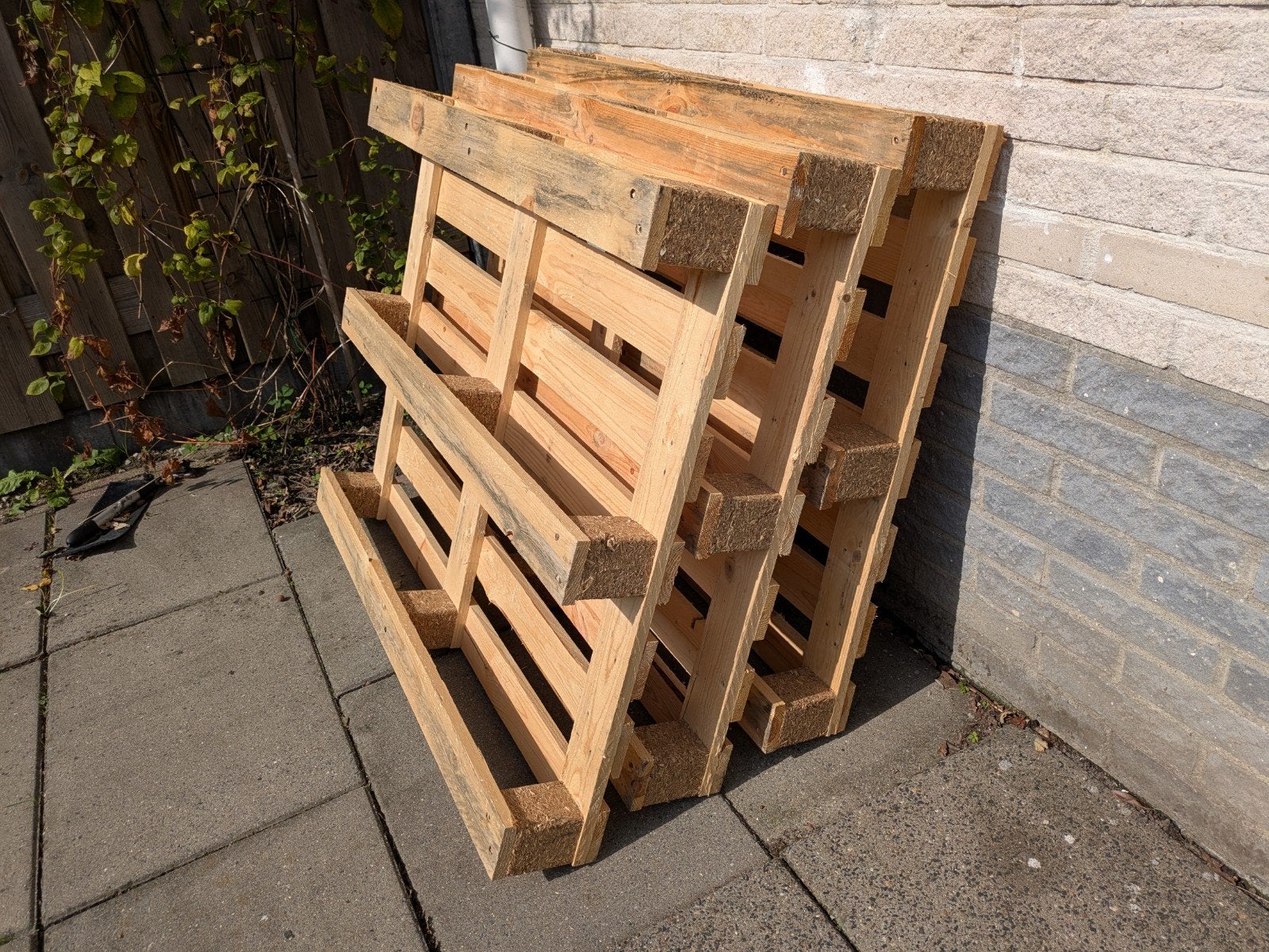 Gebruikte Pallets - Ideaal voor diverse projecten, Ophalen, Gebruikt, 50 mm of meer, Pallet