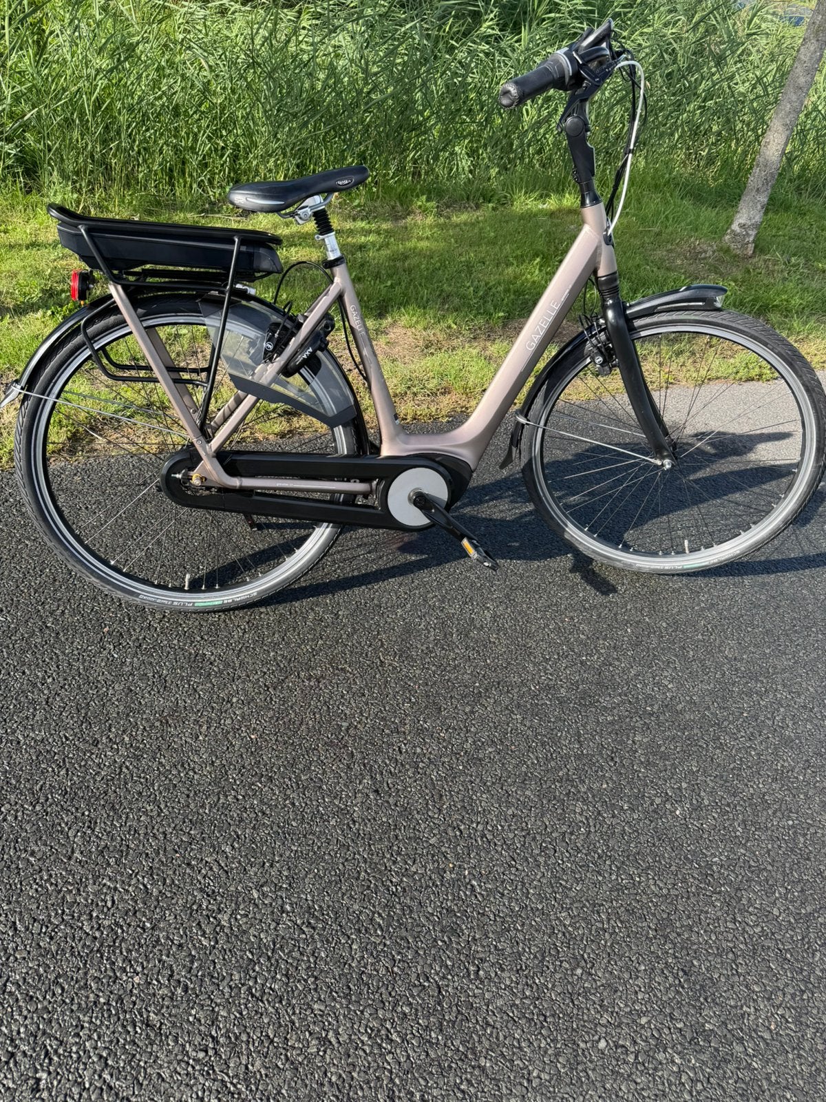 Gazelle grenoble C7+ HMB Bosch Middenmotor Elektrische fiets, Ophalen, 53 tot 56 cm, (Extra) lage instap, Zo goed als nieuw
