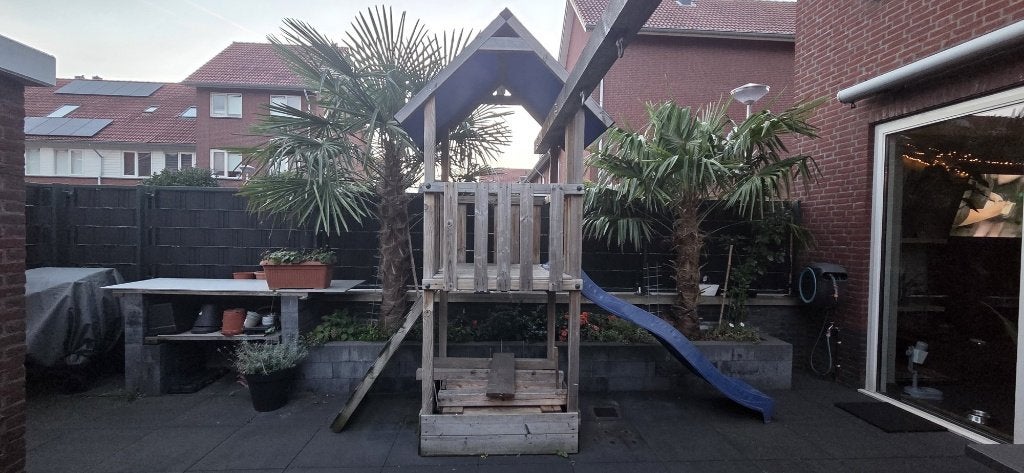 Wickey Smart Tale speeltoestel met glijbaan en zandbak, Ophalen, Gebruikt, Glijbaan