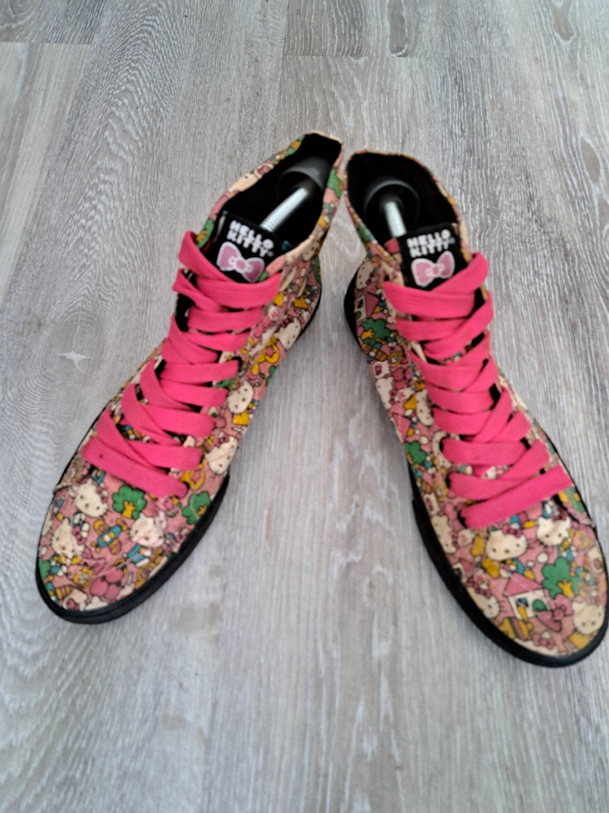 Hello Kitty Sneakers Maat 38 - Roze met print, Kleding | Dames, Ophalen of Verzenden