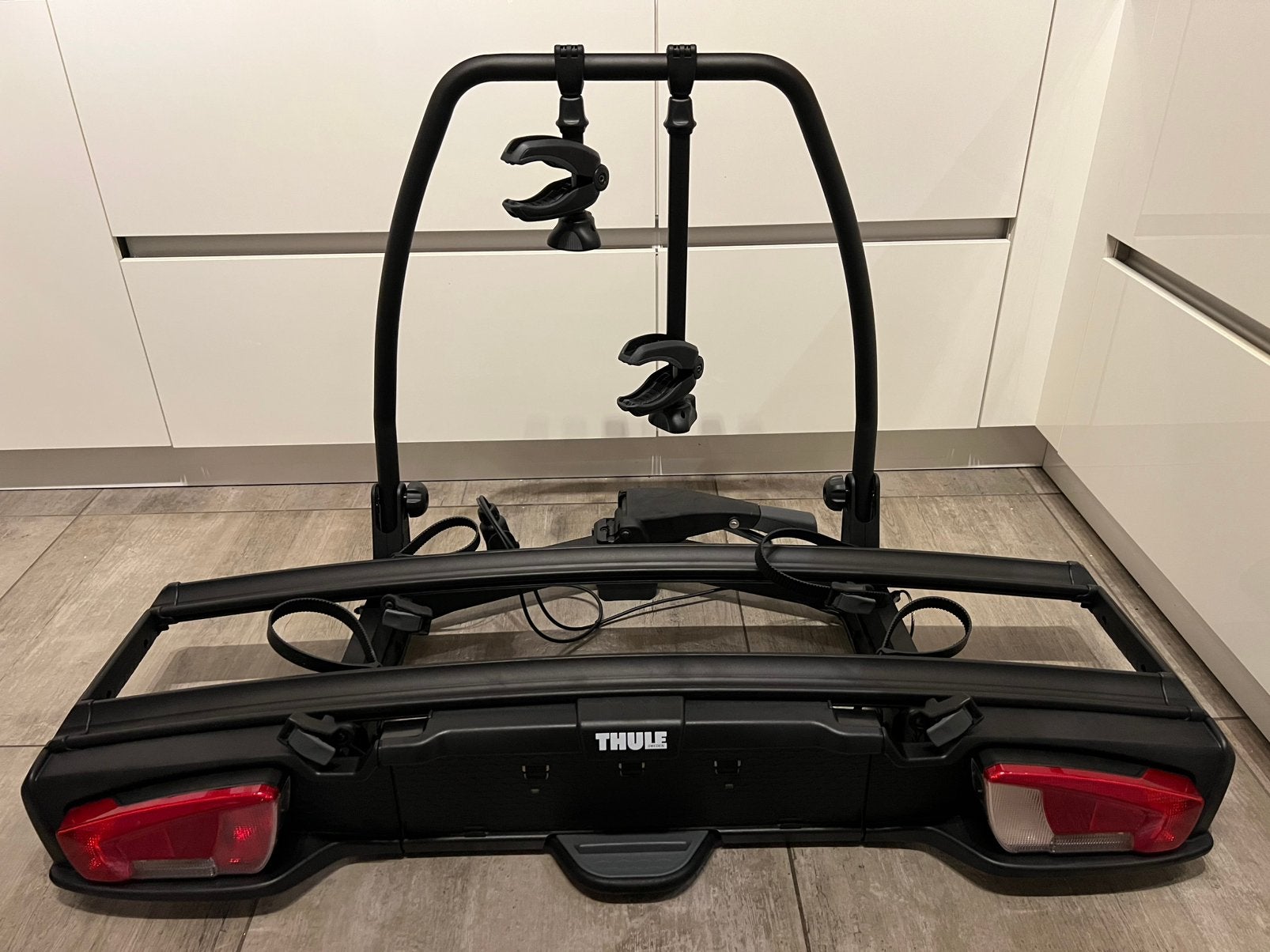 Thule VeloSpace XT 2 Black (als nieuw, 2x gebruikt), Ophalen, Elektrische fiets, Nieuw, 2 fietsen