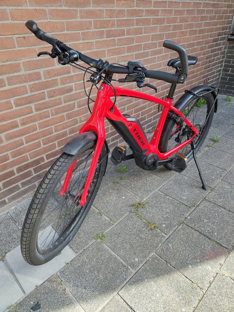 Trek Commuter 8+ E-bike - Perfect voor woon-werkverkeer, Overige merken, Gebruikt, Ophalen of Verzenden, 51 tot 55 cm