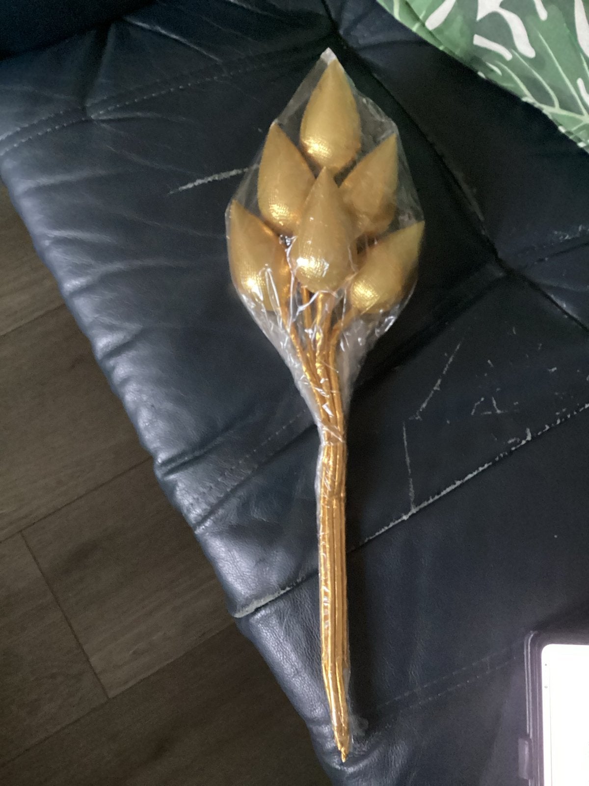 Gouden Lotus Kunstbloemen - Decoratieve Nepbloemen, Huis en Inrichting, Binnen, Nieuw, Ophalen of Verzenden, Overige merken